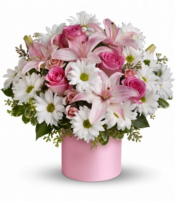 Teleflora's Pink Hope and Courage Bouquet Deluxe